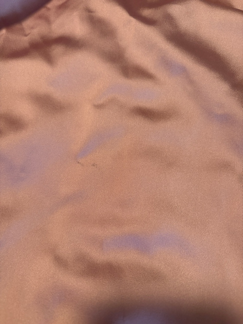 After Six Satin Ruched Evening Gown - Nude - Picture 8 of 8